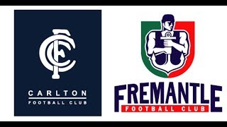 Carlton v Fremantle  AFL Round 9 2008 [upl. by Aileve869]