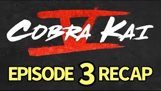 Cobra Kai Season 5 Episode 3 Playing With Fire Recap [upl. by Nyliahs]