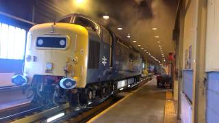 Royal Scots grey start up Napier deltic 55 series [upl. by Ahsinal]