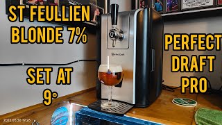 St feullien blonde 7  Perfect draft pro  Philips perfect draft  review No 1022 [upl. by Omura]