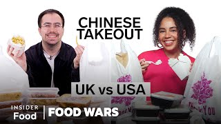 US vs UK Chinese Takeout  Food Wars  Insider Food [upl. by Nylloc]