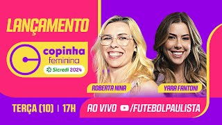 AO VIVO E COM IMAGENS  SORTEIO DOS GRUPOS DA COPINHA FEMININA SICREDI 2024 [upl. by Reeves619]