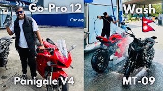 New Hero GoPro 12 black unboxing🇳🇵  Superbike wash  SydneyAustralia [upl. by Erdda971]