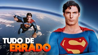 TODOS os ABSURDOS de SUPERMAN  O FILME [upl. by Tserof503]