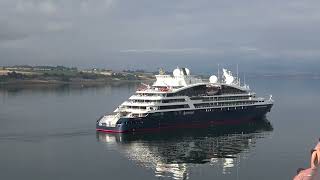 Ponant  Le Champlain Invergordon Harbour ScotlandUK [upl. by Ariaek]