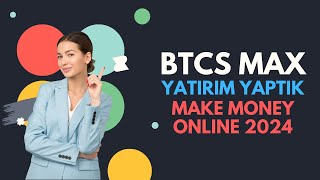 BTCS MAX 💰 YATIRIM YAPTIK 💣 NEW USDT CLOUD MINING 2024 [upl. by Azial]