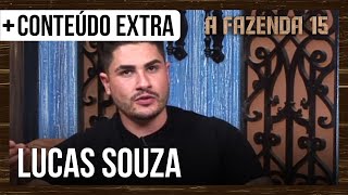 Live A Fazenda Lucas revela temor ao desistir e critica Kally quotAsquerosa nojentaquot  A Fazenda 15 [upl. by Willabella]