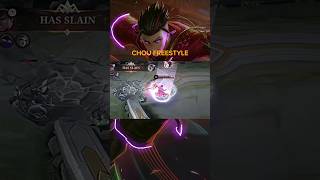 Chou Freestyle tiktok competition 89 mobilelegends mlbb [upl. by Ecaj]