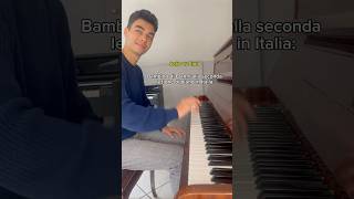 Realistico😅💎🎶 pianopianofortepianistaeinaudipianoshortscinabambinopianolesson [upl. by Palmer]