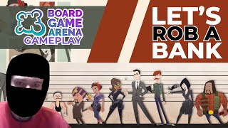 BGA Gameplay  Burgle Bros Big Azul Game Double Ark Nova [upl. by Etessil76]