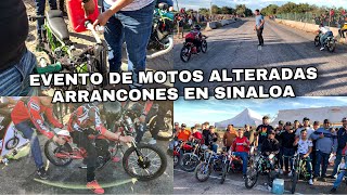 EVENTO DE MOTOS ALTERADAS ARRANCONES  SINALOA STANG [upl. by Flor]