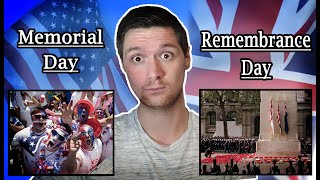 American Reacts to quotWhat is PoppyRemembrance Dayquot [upl. by Nollek]