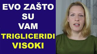 Evo zašto su vam TRIGLICERIDI VISOKI  dr Bojana Mandić [upl. by Eirena]