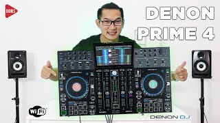 MOST POWERFUL STANDALONE DJ SYSTEM  DENON PRIME 4  DOMS DJ INDONESIA [upl. by Mchugh]