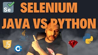 Selenium with Java vs Python vs vs C vs Ruby [upl. by Poul]