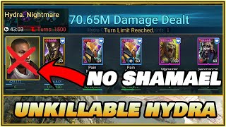 THIS UNKILLABLE TEAM CAN DO NIGHTMARE HYDRA WITHOUT SHAMAEL RAID SHADOW LEGENDS [upl. by Rubin349]