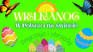 WIELKANOC  tradycje obrzędy zwyczaje w Polsce i na świecie ♥ wielkanoc święta [upl. by Anyalram]