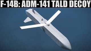 F14B Tomcat ADM141 TALD SEAD Tutorial  DCS WORLD [upl. by Seagrave]