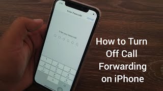 how to Turn off Call Forwarding on iPhone and iPad [upl. by Ekal]