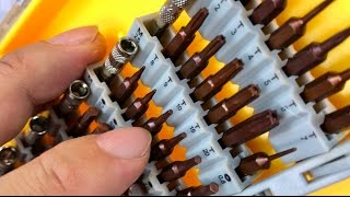 56 Bit Precision Electronics Screwdriver Tool Kit Review [upl. by Aiyekal]