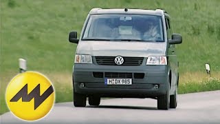 VW T5 California 19 TDI Der ReisemobilKlassiker im MotorvisionTest [upl. by Daza333]