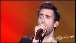 Maroon 5  Lets Stay Together Al Green cover live on french TV [upl. by Enirhtac]