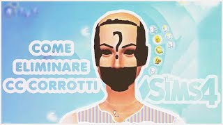 SOLUZIONE MATERIALE PERSONALIZZATO CORROTTO IN THE SIMS 4 [upl. by Feodora]