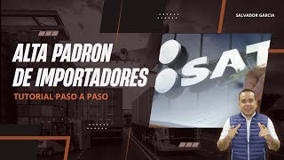 ¿Cómo Registrarme al Padrón de Importadores Paso A Paso  Ecommerce  Comercio Exterior  SG [upl. by Roane]