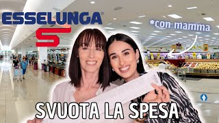 SVUOTA LA SPESA ESSELUNGA con mamma [upl. by Romona656]