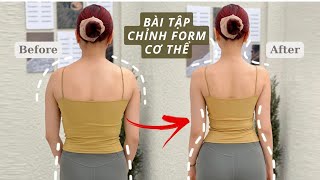 Bài tập CHỈNH DÁNG CHỐNG GÙ LƯNG siêu hiệu quả  Trang Le Fitness [upl. by Hieronymus]