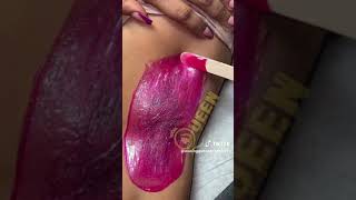 Underarm Waxing Using Sexy Smooth Tickled Pink Hard Wax  Waxing Tips [upl. by Shalna]