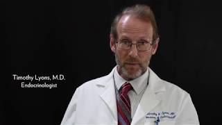 Dr Timothy Lyons Adult Endocrinology  MUSC Health [upl. by Ainimreh]