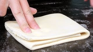 Recette technique de la pâte feuilletée par Chef Philippe [upl. by Illak204]