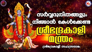 ശ്രീഭദ്രകാളി മന്ത്രം  Sree Bhadrakali Sahasranamam  Hindu Devotional Songs Malayalam [upl. by Nathanoj]