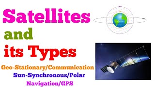 Geostationary and Sun synchronous satellites [upl. by Frida]