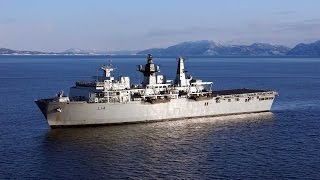 HMS Albion Rare Access To Mothballed Royal Navy Ship  Forces TV [upl. by Enorel626]