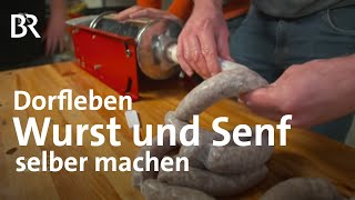 Wurst und Senf selbergemacht Bayerisches Weihnachtsessen  Zwischen Spessart und Karwendel  BR [upl. by Horner769]