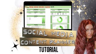 Social Media Content Planner Tutorial [upl. by Dronel284]