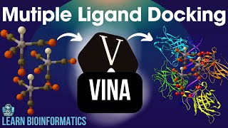 Multiple Ligand Docking using Autodock Vina  Bioinformatics [upl. by Salomie]