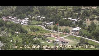 Line of Control between Pakistan and India  لائن آف کنٹرول۔ پاکستان اور بھارت [upl. by Aliac207]