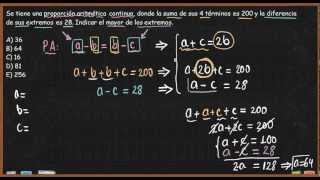 problema proporcion aritmetica 102 [upl. by Oriaj]