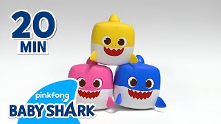 BEST Cube Toy Baby Shark Doo Doo Doo  Compilation  Toy for Kids  Baby Shark Official [upl. by Nirrej]