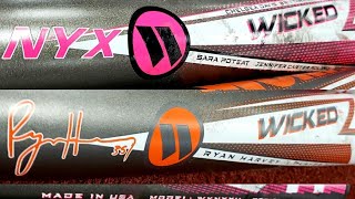 Jan 11 BP  Baseball Zone  2019 Worth Wicked XL USSSA Ryan Harvey amp NYX Signature model [upl. by Ennahs]