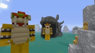 Minecraft Wii U  Super Mario Series  2 Bowsers 12 [upl. by Hun641]