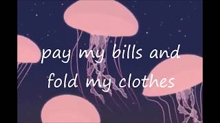 Just Add Water  Cavetown lyric video [upl. by Adekam]