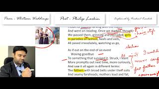 Whitsun Weddings  Philip Larkin  Meaning Explanation Themes [upl. by Adnilra88]