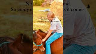 Life is short horse hornbrookgirls barrelracing equestrian myhorse horsegirl [upl. by Aramenta347]