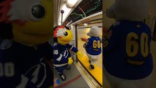 Mascots Wreak Havoc on the Toronto Subway Line ⚠️🚇 [upl. by Emile155]