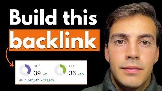 Free Backlinks How I Build Links for New Sites that work [upl. by Nhguavoj334]