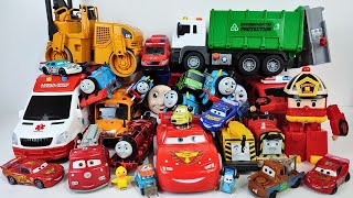 Satisfying with Unboxing HABA Big Dozer Ambulance Thomas and Friends Mini Roller Big Truck  ASMR [upl. by Alyehs]